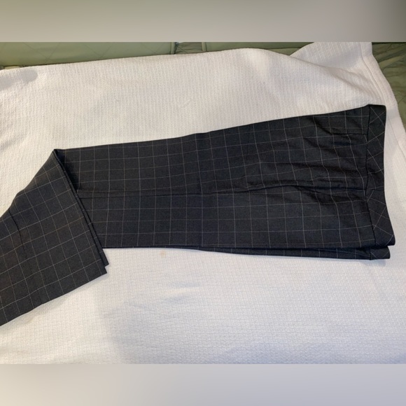 Jjill grey wool-style slacks 12 Tall - Picture 3 of 4